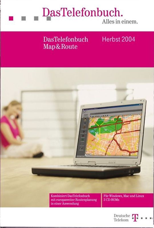 Das Telefonbuch für Deutschland + Map & Route - Herbst 2004 MacOS