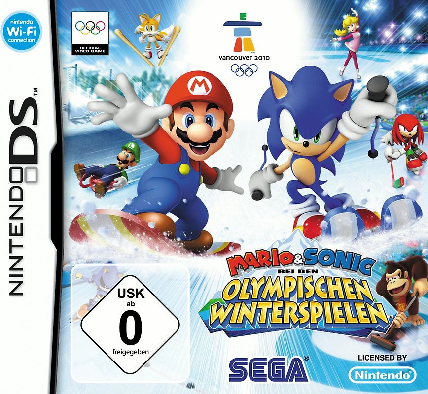 Mario & Sonic bei den Olympischen Winterspielen Nintendo DS