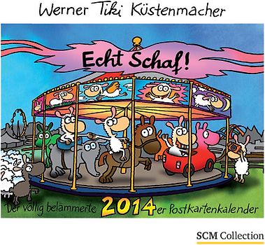 Echt Schaf! 2014 - Postkartenkalender