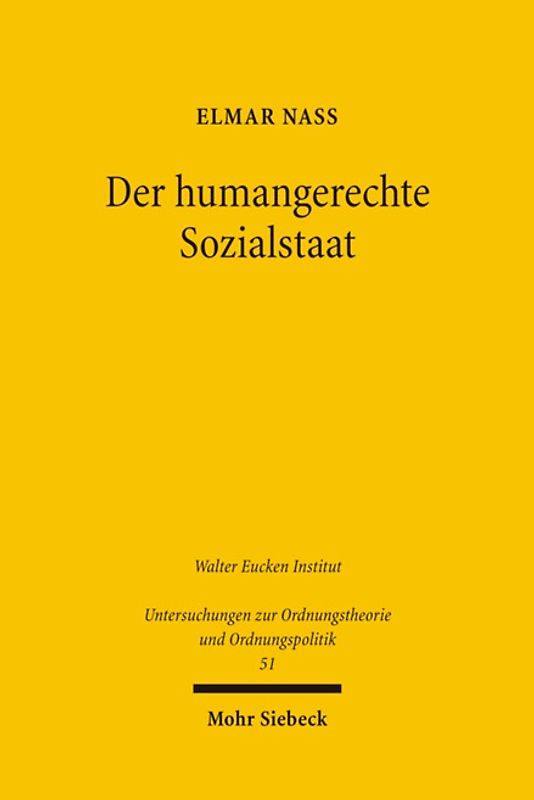 Der humangerechte Sozialstaat