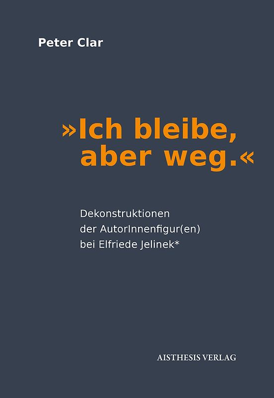 "Ich bleibe, aber weg."