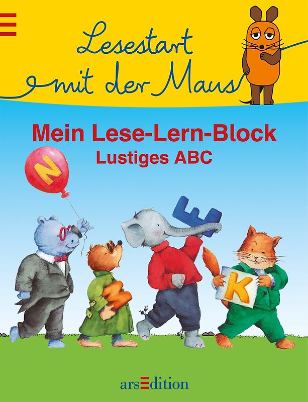 Lesestart mit der Maus Lese-Lern-Block ABC
