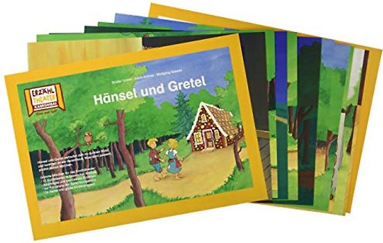 Hänsel und Gretel / Kamishibai Bildkarten: 11 Bildkarten für das Erzähltheater