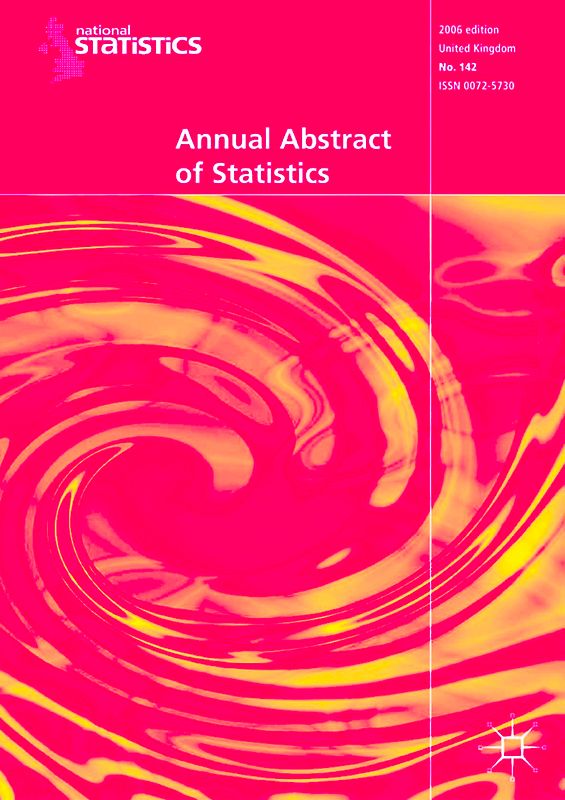 Annual Abstract of Statistics 2006
