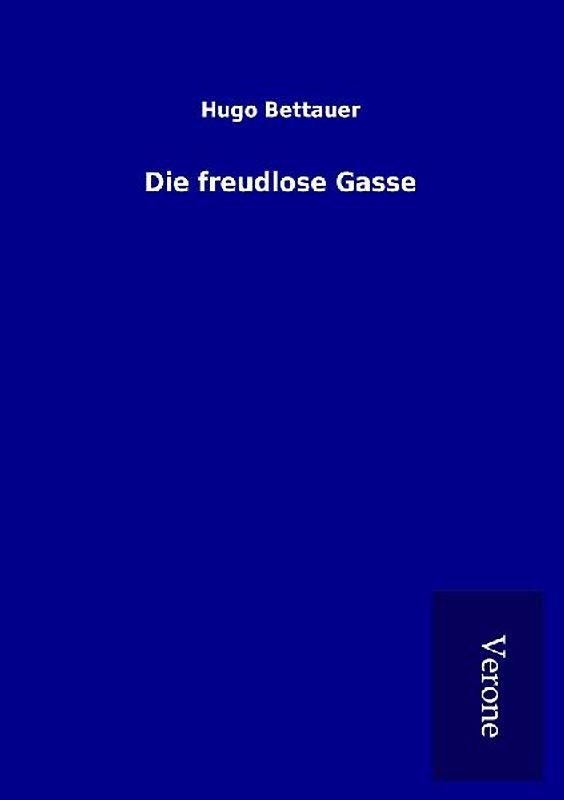 Die freudlose Gasse