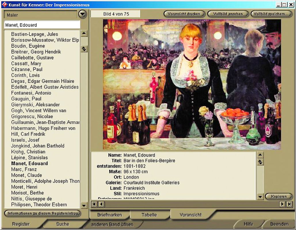 Kunst für Kenner: Der Impressionismus MacOS