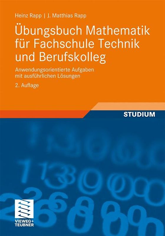 Übungsbuch Mathematik für Fachschule Technik und Berufskolleg