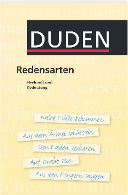 Duden - Redensarten
