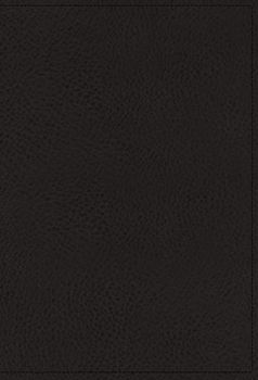 NIV Application Bible, Genuine Leather, Calfskin, Black, Red Letter, Comfort Print