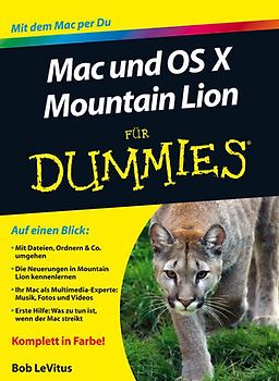 Mac und OS Mountain Lion für Dummies