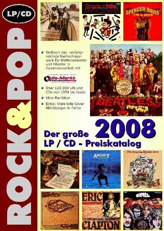Der große Rock & Pop LP- /CD Preiskatalog 2008