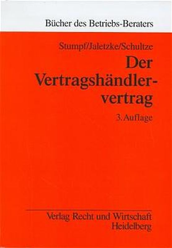 Der Vertragshändlervertrag