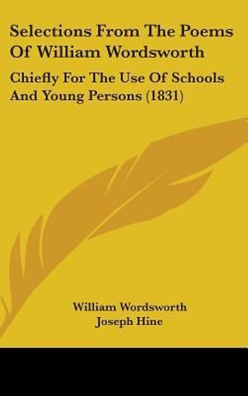 Selections From The Poems Of William Wordsworth