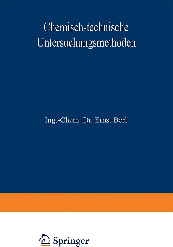 Chemisch-technische Untersuchungsmethoden