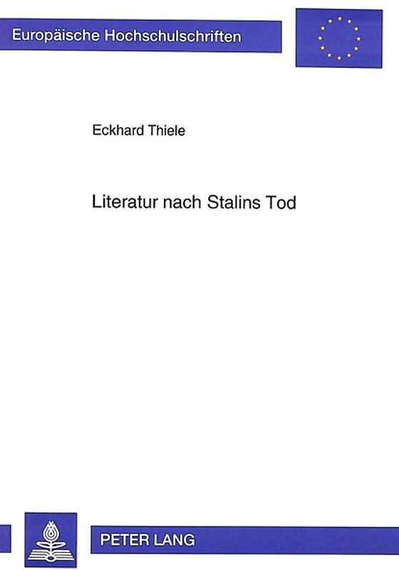 Literatur nach Stalins Tod