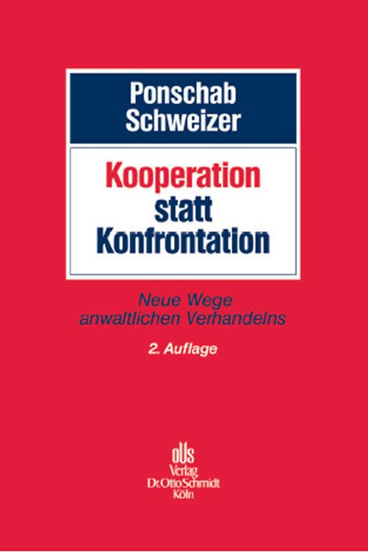 Kooperation statt Konfrontation
