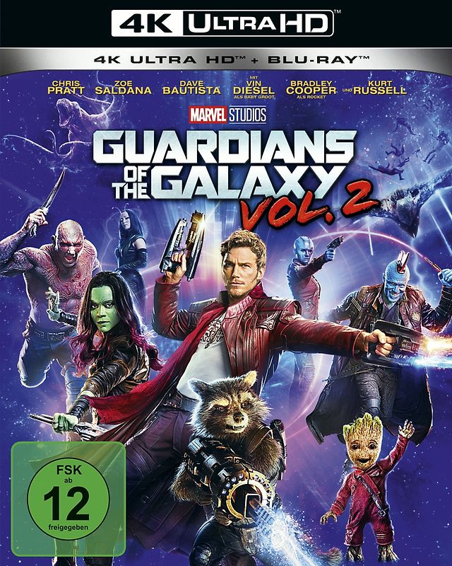 Guardians of the Galaxy Vol. 2 [inkl. Blu-ray] 4K Ultra HD Blu-ray