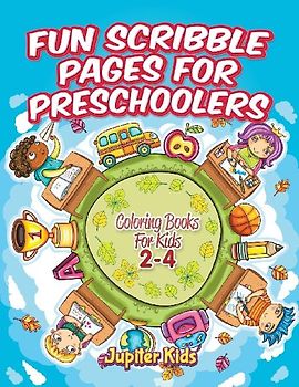 Fun Scribble Pages for Preschoolers