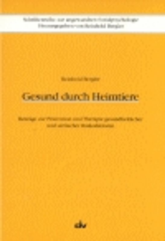 Gesund durch Heimtiere