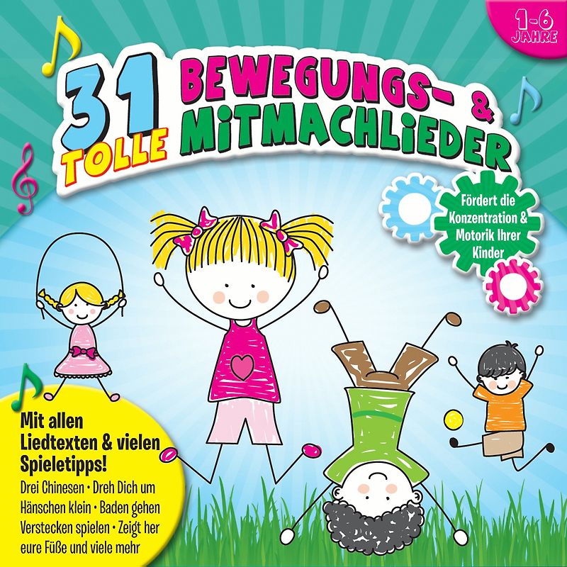 Various - 31 Tolle Bewegungs- Und Mitmachlieder