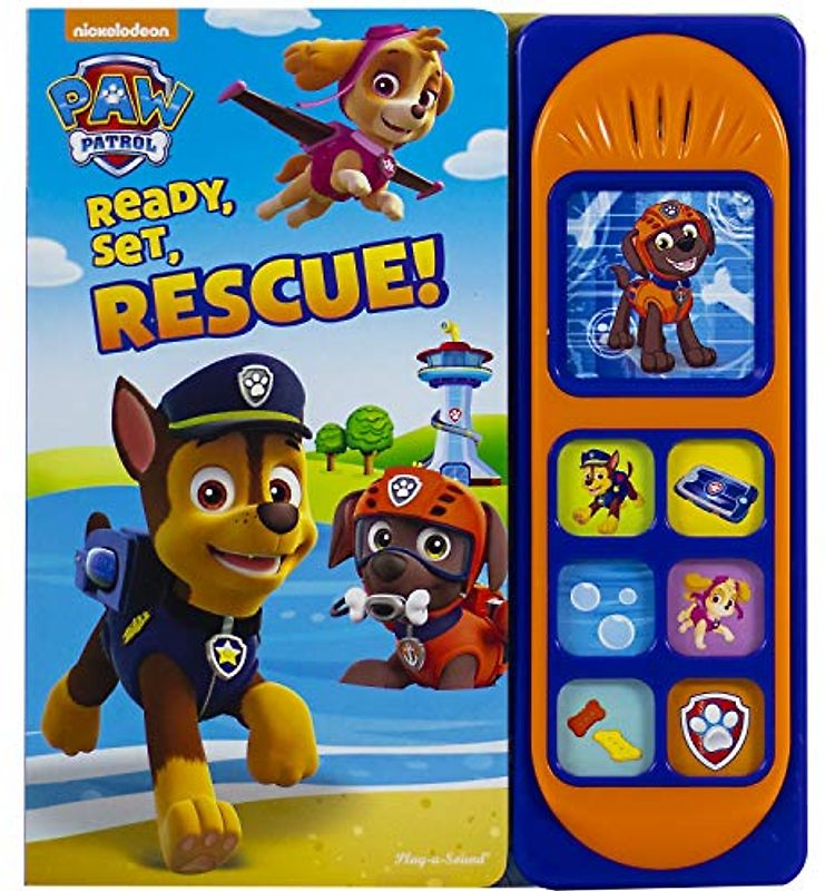 Nickelodeon Paw Patrol: Ready, Set, Rescue! Sound Book (Play-A-Sound)