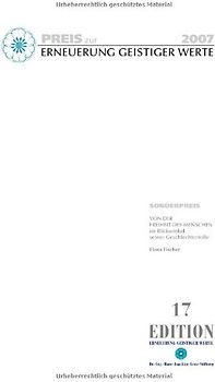 Preis zur Erneuerung geistiger Werte 2007