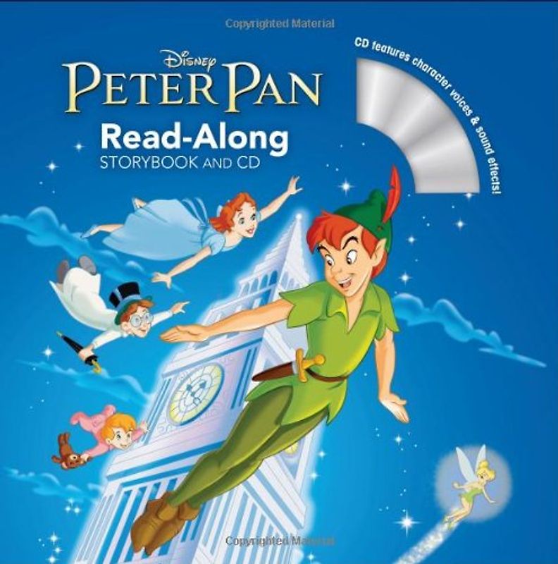 Peter Pan Read-Along Storybook and CD - Disney Book Group