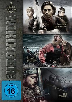 Wikinger Box - 3 epische Wikinger Sagas [3 DVDs] DVD