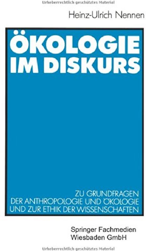 Ökologie im Diskurs