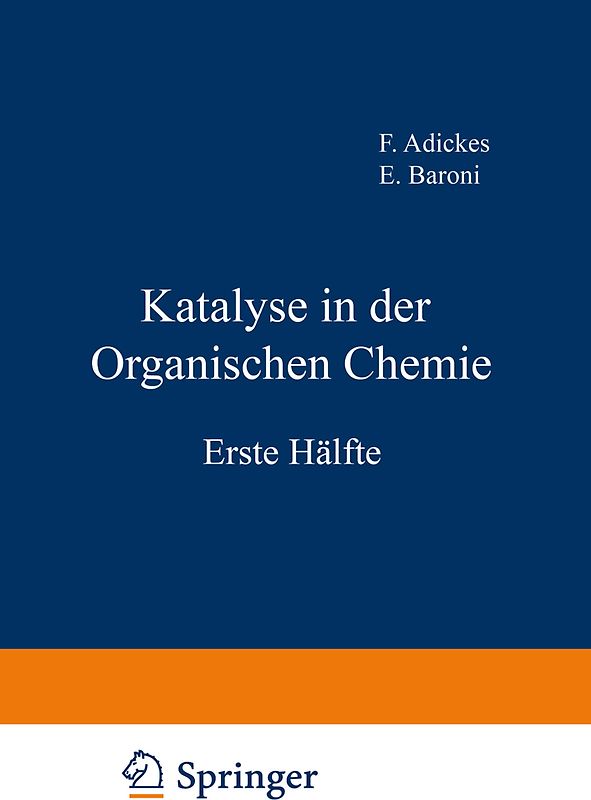 Katalyse in der Organischen Chemie