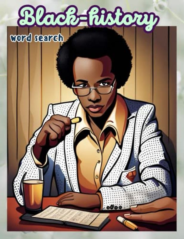 Black-history word search puzzle books: Take a journey through Black-history with our word search puzzle books! Perfect for all ages, large print puzzle activity books with solutions