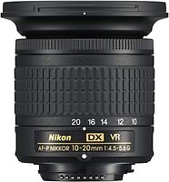 Nikon AF-P DX 10-20 mm F4e5-5.6 G VR 72 mm (adapté à Nikon F) noir