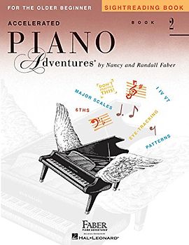 Accelerated Piano Adventures: Sightreading - Book 2: Noten für Klavier
