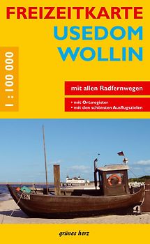 Freizeitkarte Usedom, Wollin