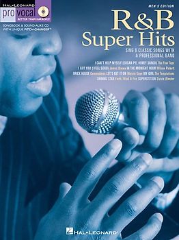 R&B Super Hits: Noten, CD für Gesang: Pro Vocal Men's Edition Volume 6