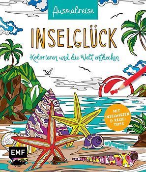 Ausmalreise Inselglück