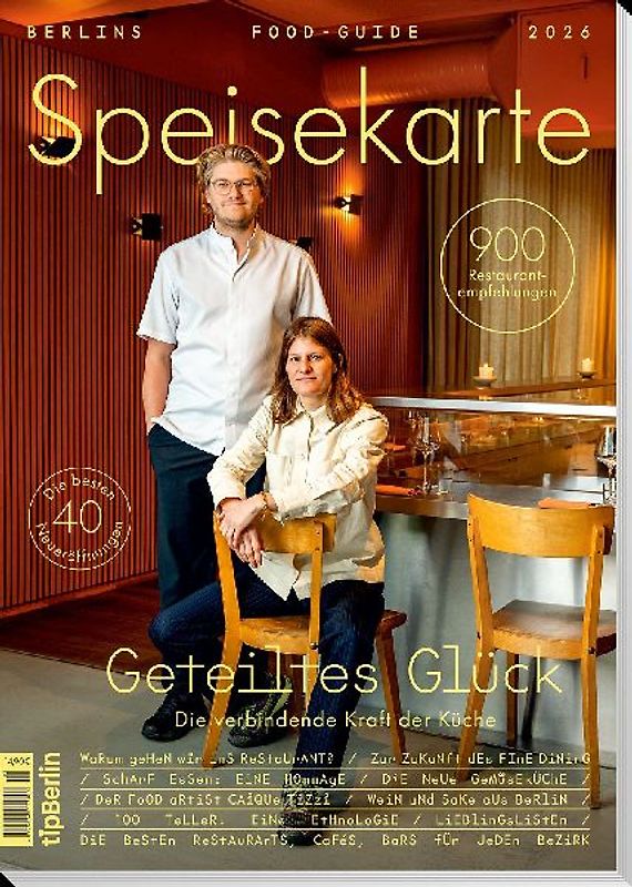 tipBerlin Speisekarte 2026