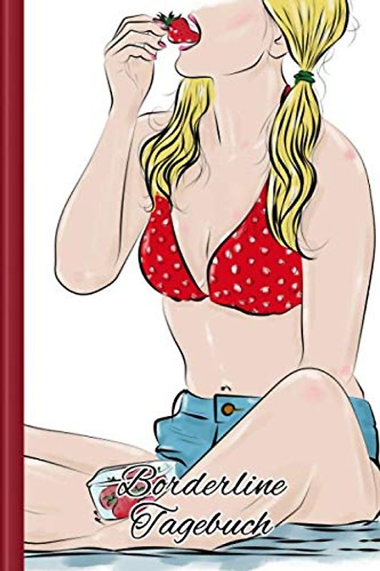 Borderline Tagebuch: Als Selbsthilfe zum Ausfüllen & Ankreuzen mit Skilltracker, Anspannungskurve, Stimmungstracker uvm | Motiv: Nina