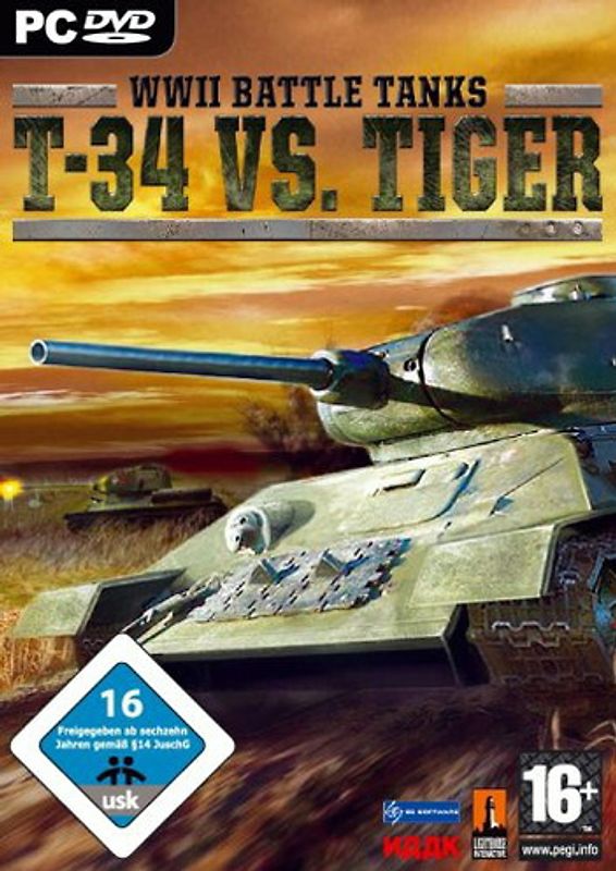 WWII Battle Tanks: T-34 vs. Tiger PC Spiele