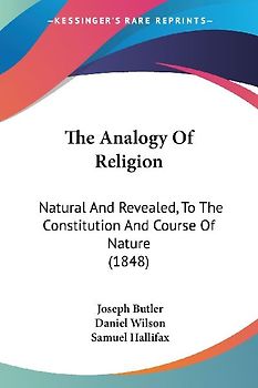 The Analogy Of Religion