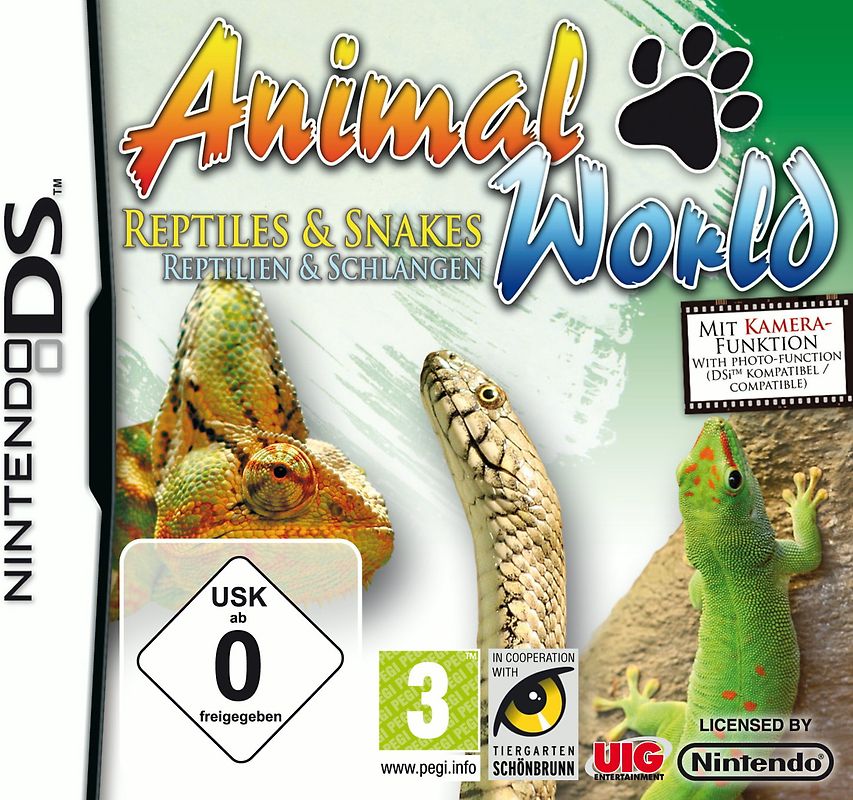 Animal world: Reptilien Nintendo DS