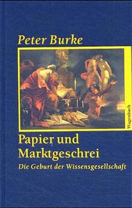 Papier und Marktgeschrei