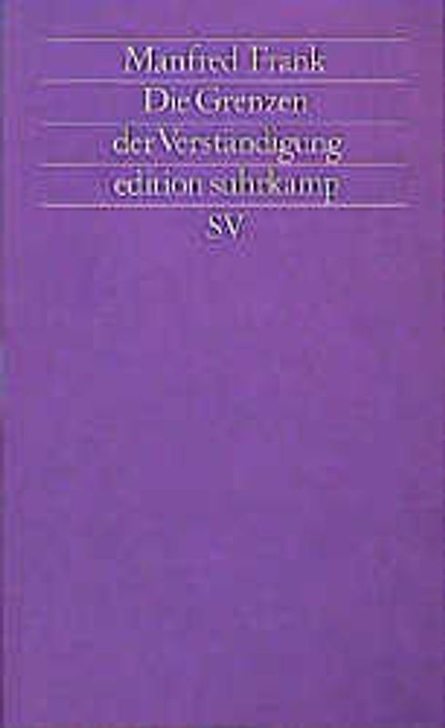 Die Grenzen der Verständigung