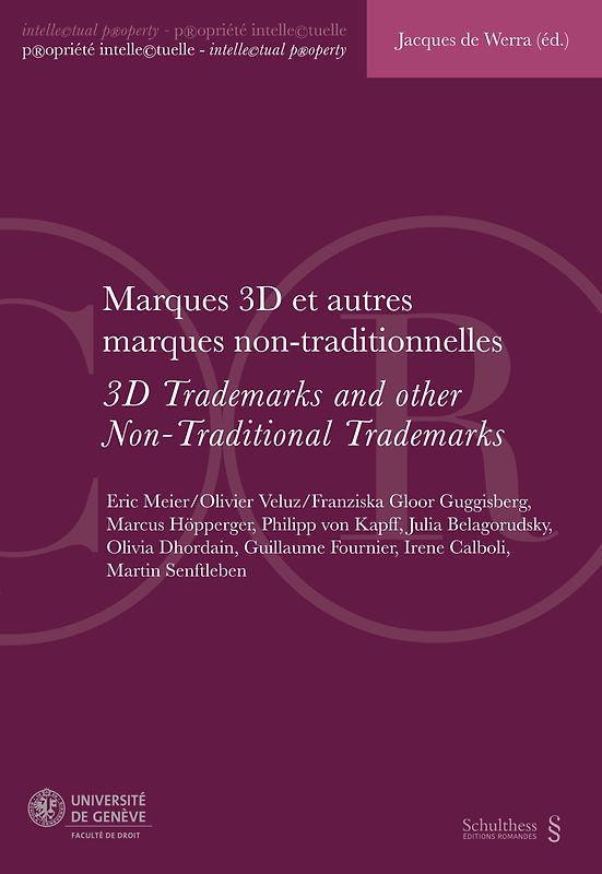 Marques 3D et autres marques non-traditionnelles