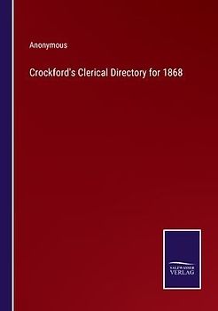 Crockford's Clerical Directory for 1868