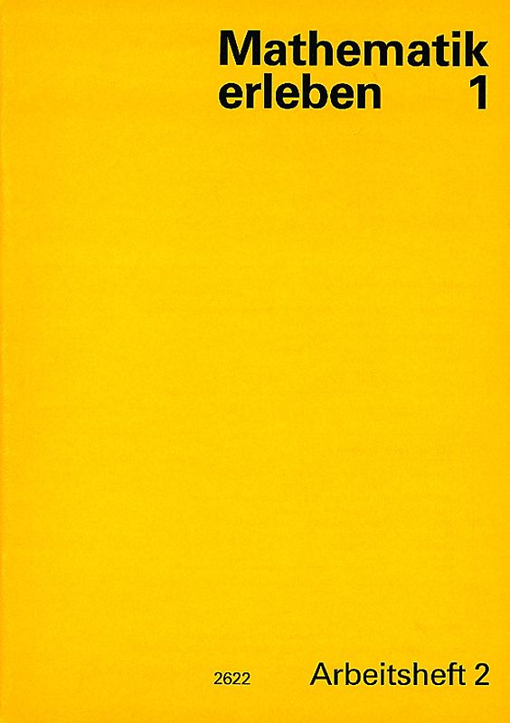 Mathematik erleben 1 / Arbeitsheft 2