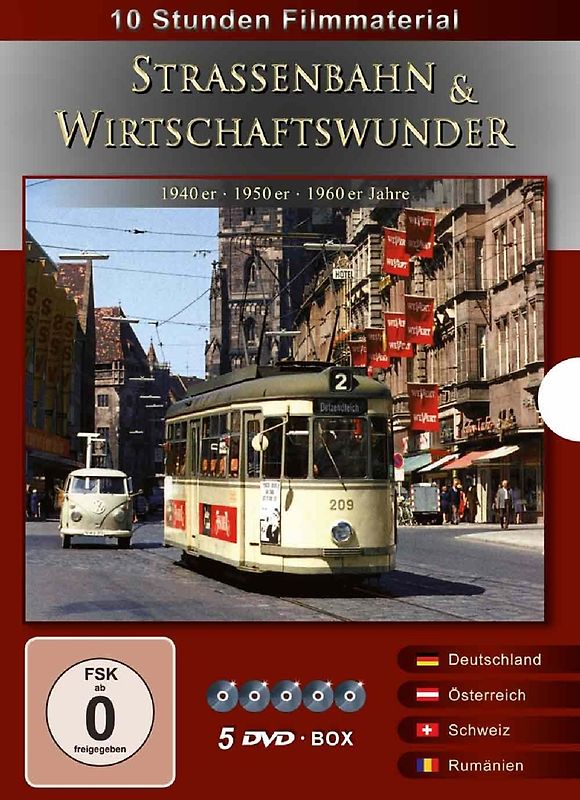 Strassenbahn& Wirtschaftswunder [5 DVDs] DVD