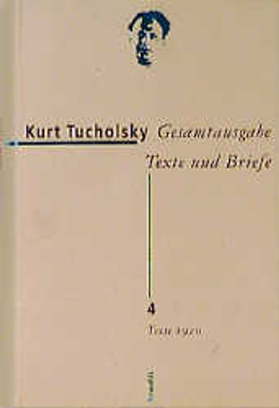 Gesamtausgabe Texte und Briefe 4