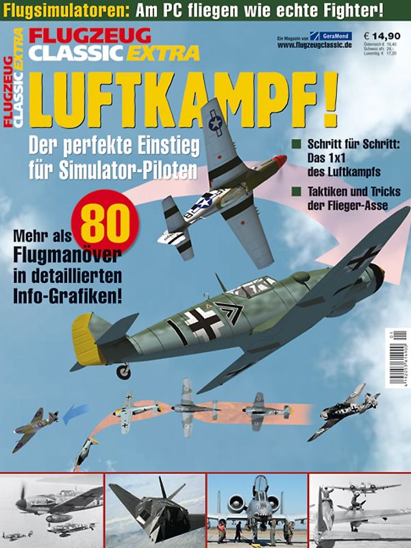 Luftkampf! Der perfekte Einstieg für Flugsimulator-Piloten. FLUGZEUG CLASSIC EXTRA