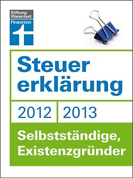 Steuererklärung 2012/2013 - Selbstständige, Existenzgründer